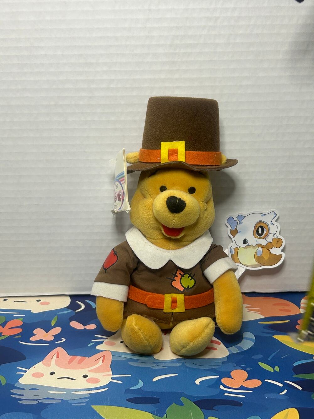 Disney Winnie the Pooh Pilgrim Bean Bag Plush Stuffed Animal Toy Doll